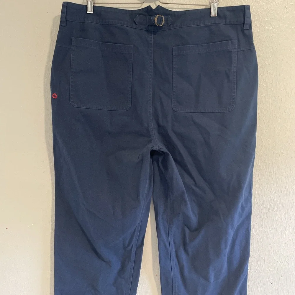 Imperfects Pants Courier Shipyard Canvas Blue Double Knee Carpenter Men's 38 - Picture 9 of 9